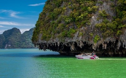 siamsmiletravel - phang nga jamesbond by speedboat and remote island 